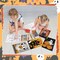 Anseal 12 Packs Halloween Pre Drawn Canvas to Pain(halloween)